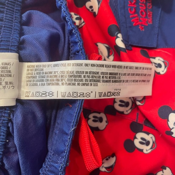 Disney Baby Mickey Mouse Boy Swim Trunks Size 9-12 months - Picture 5 of 5
